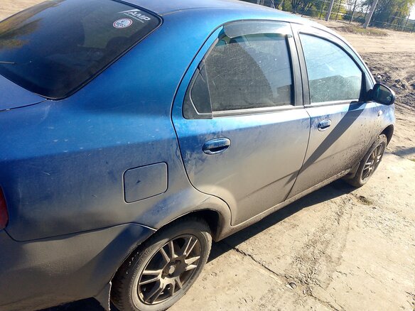 2005 Chevrolet Aveo I, синий - вид 5