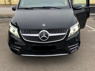 2021 Mercedes-Benz V-Класс Long 220 d длинный III (W447) Рестайлинг, чёрный, 6500000 рублей, вид 2