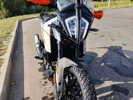 2024 KTM 390 Adventure, белый, 600000 рублей, вид 2