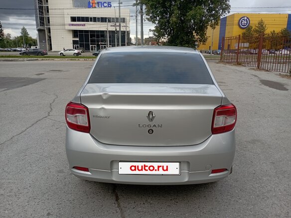 2016 Renault Logan II, серый, 580000 рублей - вид 3