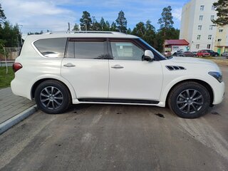 2012 Infiniti QX56 II, белый, 3500000 рублей, вид 2