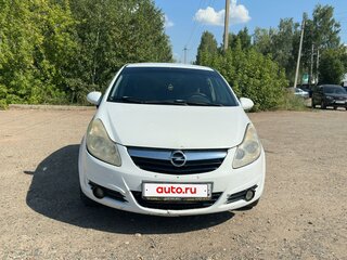 2007 Opel Corsa D, белый, 230000 рублей, вид 1
