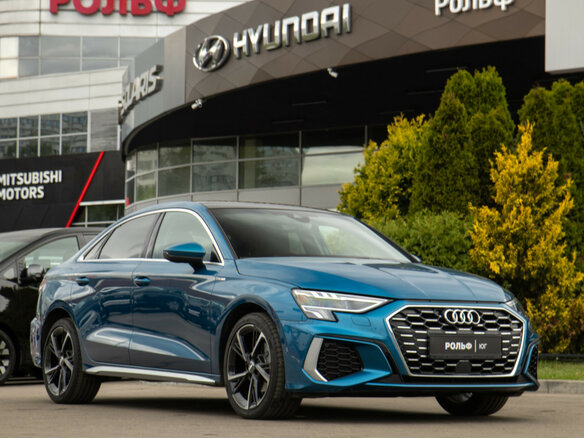 2021 Audi A3 35 TFSI IV (8Y), синий - вид 1