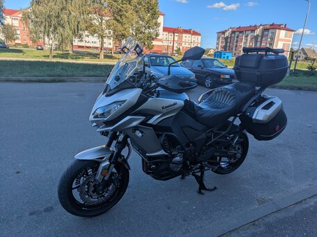 2015 Kawasaki Versys 1000, серый, 844075 рублей, вид 2