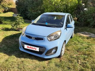 2011 Kia Picanto II, голубой, 491200 рублей, вид 2