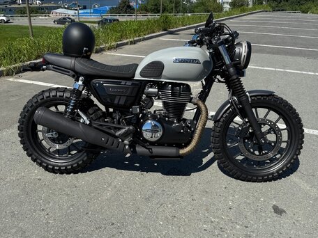 2022 Honda GB 350S, серый, 585000 рублей, вид 4