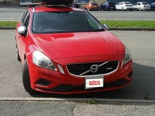 2012 Volvo V60 I, красный, 1150000 рублей, вид 1