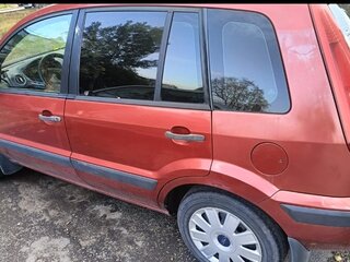2008 Ford Fusion I Рестайлинг, красный, 360000 рублей, вид 4