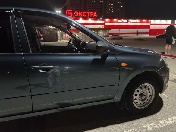 2014 Lada (ВАЗ) Granta I, серый, 475000 рублей - вид 11