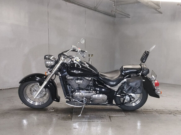 2008 Suzuki Intruder VL 400 Classic, чёрный