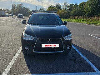 2013 Mitsubishi ASX I Рестайлинг, чёрный, 800000 рублей, вид 1