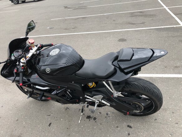 2008 Yamaha YZF-R6, чёрный, 850000 рублей - вид 13