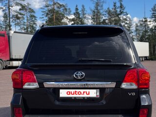 2012 Toyota Land Cruiser 200 Series Рестайлинг 1, чёрный, 3700000 рублей, вид 4