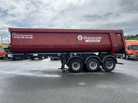 2018 Grunwald Полуприцеп самосвальный, красный, 1290000 рублей, вид 4