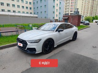 2019 Audi S7 II (4K), белый, 7500000 рублей, вид 1