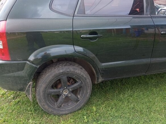 2008 Hyundai Tucson I, зелёный, 600000 рублей - вид 9