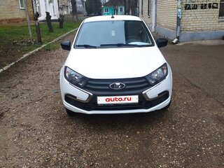 2019 Lada (ВАЗ) Granta I Рестайлинг, белый, 750000 рублей, вид 1