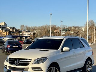 2012 Mercedes-Benz M-Класс 350 III (W166), белый, 2650000 рублей, вид 1