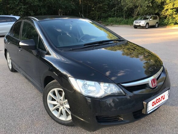 2008 Honda Civic VIII, чёрный, 640000 рублей - вид 6
