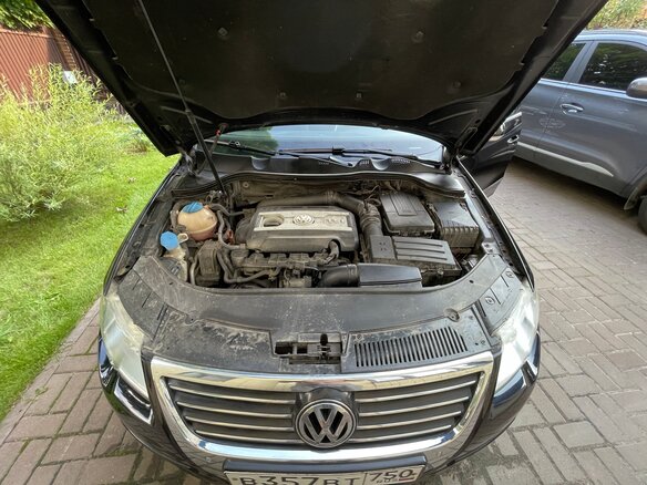 2010 Volkswagen Passat B6, чёрный, 950000 рублей - вид 2