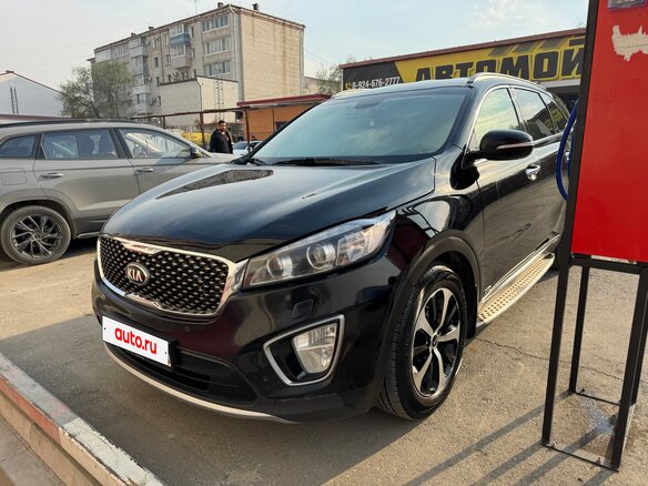2016 Kia Sorento III Prime, чёрный, 2000000 рублей - вид 1