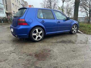 1999 Volkswagen Golf IV, синий, 1500000 рублей, вид 2