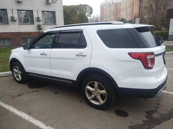 2016 Ford Explorer V Рестайлинг, белый - вид 5