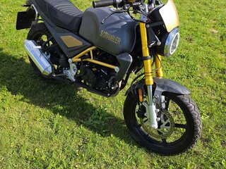 2020 Motoland Scrambler 250, серый, 125000 рублей, вид 3