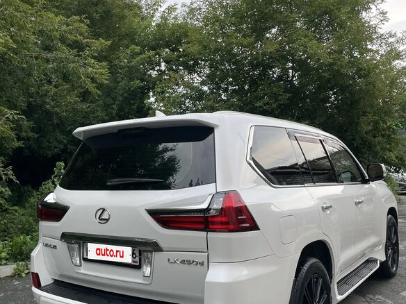 2015 Lexus LX 450d III Рестайлинг 2, белый - вид 2