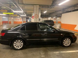 2008 Hyundai Sonata V (NF) Рестайлинг, чёрный, 750000 рублей, вид 4