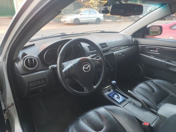 2007 Mazda 3 I (BK) Рестайлинг, серый, 450000 рублей - вид 4