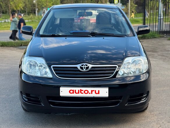 2006 Toyota Corolla IX (E120, E130) Рестайлинг, чёрный, 419000 рублей - вид 1