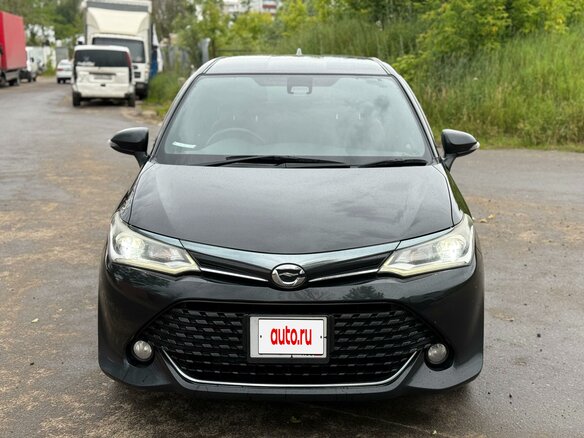 2015 Toyota Corolla Fielder XI (E160, E170, E180) Рестайлинг 1, чёрный, 1600000 рублей - вид 4