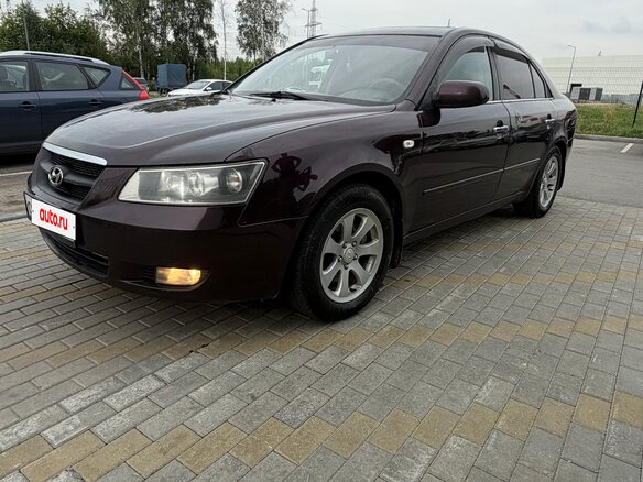 2006 Hyundai Sonata V (NF), пурпурный, 500000 рублей - вид 3