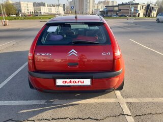 2010 Citroen C4 I Рестайлинг, красный, 485000 рублей, вид 5