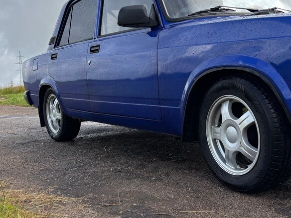 2007 Lada (ВАЗ) 2107, синий - вид 4