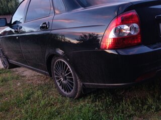 2012 Lada (ВАЗ) Priora I, чёрный, 450000 рублей, вид 1