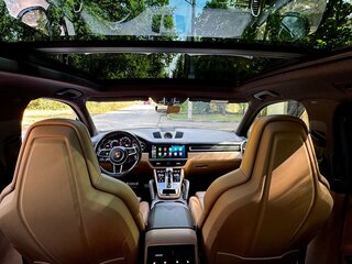 2018 Porsche Cayenne S III, голубой, 7490000 рублей, вид 4