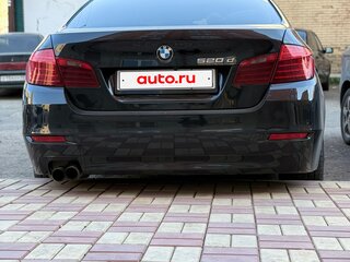 2016 BMW 5 серии 520d VI (F10/F11/F07) Рестайлинг, чёрный, 1700000 рублей, вид 2