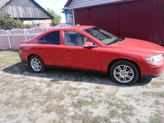 2008 Volvo S60 I Рестайлинг, красный, 1300000 рублей, вид 4