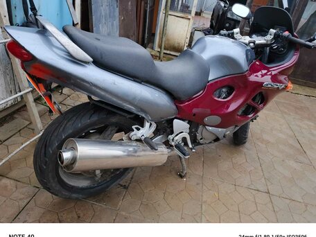 2005 Suzuki GSX 750F Katana, пурпурный, 349000 рублей, вид 4