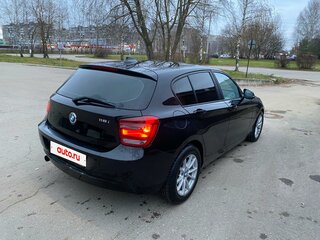 2013 BMW 1 серии 116i II (F20/F21), чёрный, 990000 рублей, вид 2