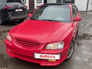 2005 Hyundai Accent ТагАЗ II, красный, 260000 рублей, вид 2