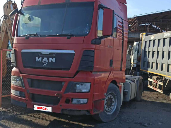 2012 MAN TGX, красный, 2840000 рублей