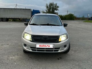 2014 Lada (ВАЗ) Granta I, серебристый, 480000 рублей, вид 1
