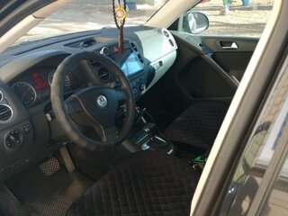 2008 Volkswagen Tiguan I, чёрный, 850000 рублей, вид 4