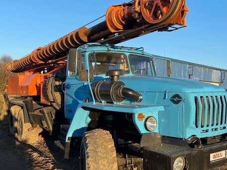2007 Урал Бурильно-сваебойная машина, голубой, 4500000 рублей, вид 2