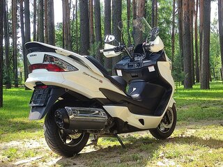 2014 Suzuki Burgman (SkyWave) 400, белый, 425000 рублей, вид 2