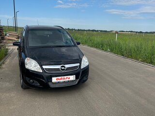 2008 Opel Zafira B Рестайлинг, чёрный, 600000 рублей, вид 1