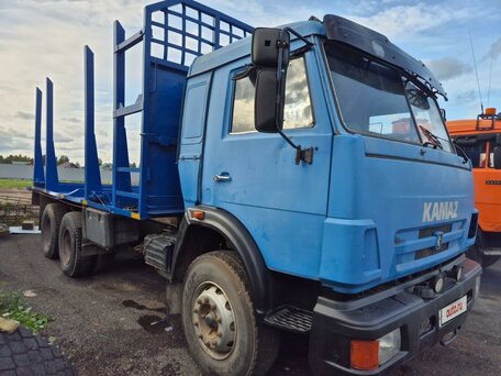 2007 КамАЗ 53215, синий, 1500000 рублей, вид 3